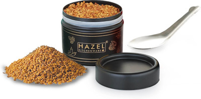 HAZEL Iron Utility Container  - 250 ml(Pack of 2, Black)