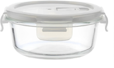 IndusBay Glass Utility Container  - 370 ml(Clear)