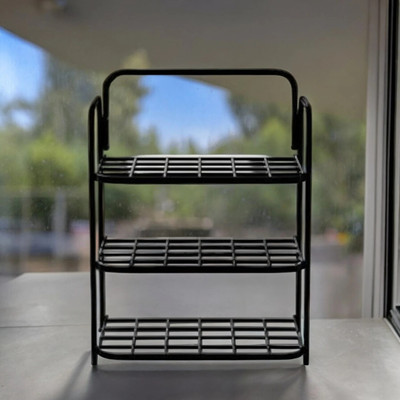 Prime Plastic Steel Bread Container  - 1000 ml(Black)