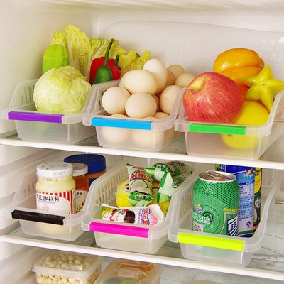 KOGENT ENTERPRISES Plastic Fridge Container  - 100 ml(Pack of 4, Multicolor)