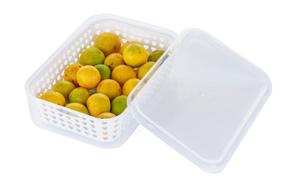 busaji enterprise Plastic Fridge Container  - 2500 ml(White)