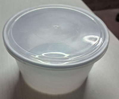 TABLECARE Plastic Utility Container  - 1000 ml(Pack of 10, White)