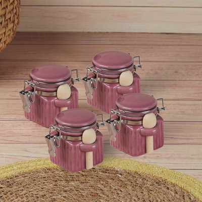 Kookee Plastic Utility Container  - 100 ml(Pink)