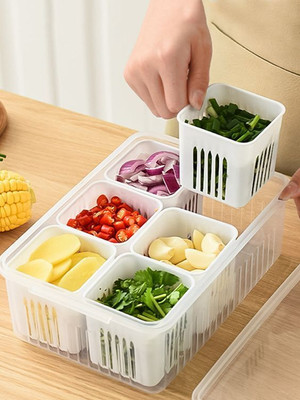 Flipkart SmartBuy Plastic Fridge Container  - 2300 ml(White)