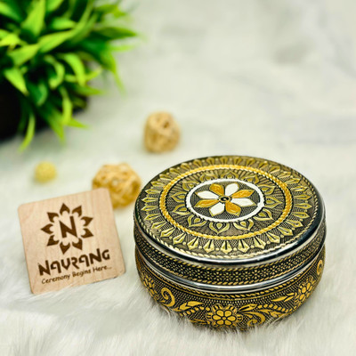 NAVRANG Stainless Steel Utility Container  - 300 ml(Gold)