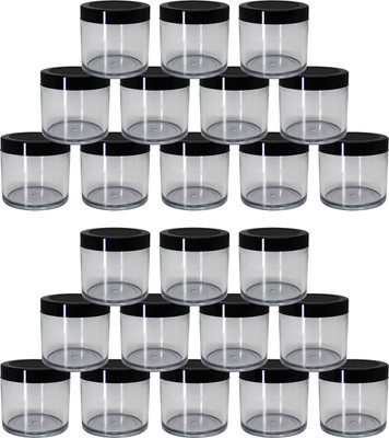 nsb herbals Polypropylene Utility Container  - 100 ml(Pack of 24, Clear, Black)