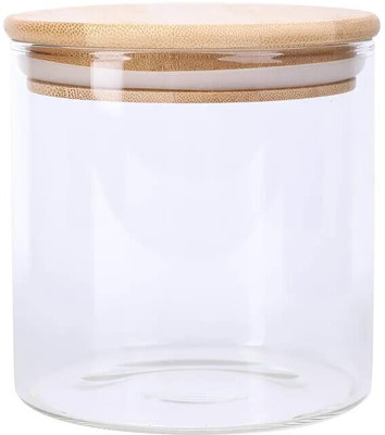 GOOD TO GREAT CREATION Glass Grocery Container  - 700 ml(Clear)