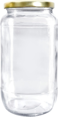 Skyper Glass Grocery Container  - 1100 ml(Gold)