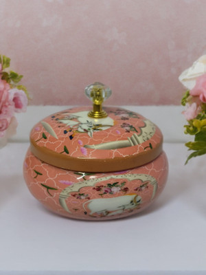 ThreeBrothers Iron Cookie Jar  - 250 g(Multicolor)