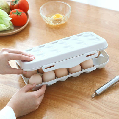 StayWay Plastic Egg Container  - 1.5 dozen(White)