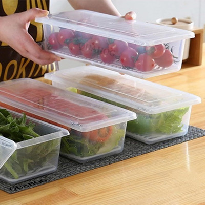 ALAQSA Polypropylene Fridge Container  - 1500 ml(Pack of 4, White)