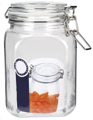GOOD TO GREAT CREATION Glass Tea Coffee & Sugar Container  - 1200 ml(Clear)