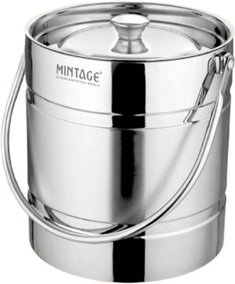 Mintage Stainless Steel Milk Container  - 2 L(Silver)