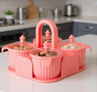 senoprime Plastic Utility Container  - 500 g(Pink)