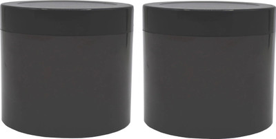 PHARCOS Plastic Utility Container  - 100 g(Pack of 2, Black)