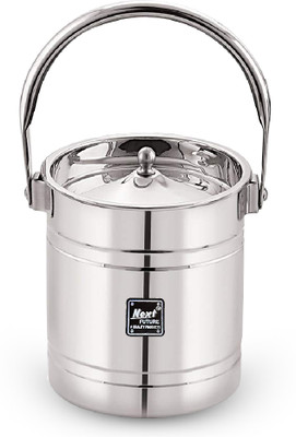 Next Future Steel Milk Container  - 2000 ml(Silver)