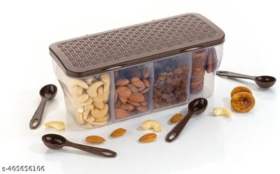 C7Gangani Plastic Utility Container  - 800 g(Brown)
