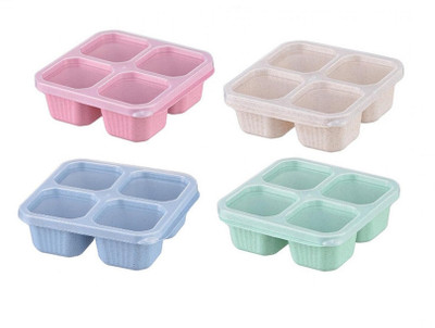 Masox Store 1200 ml 4  Compartments(Steamer  Lunch Box)