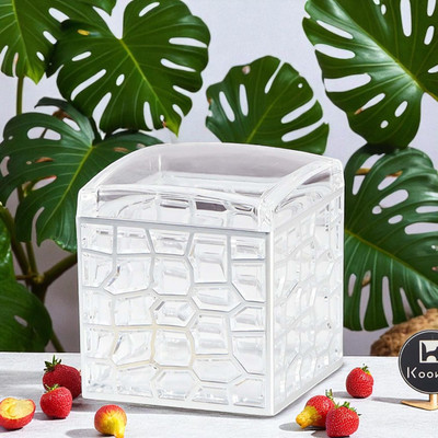 Kookee Plastic Utility Container  - 600 ml(Clear)