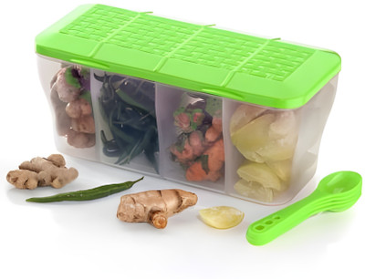 ksquare Plastic Utility Container  - 1500 ml(Green)