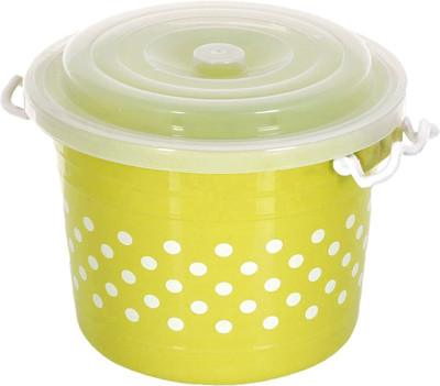 KUBER INDUSTRIES Plastic Grocery Container  - 16 L(Green)