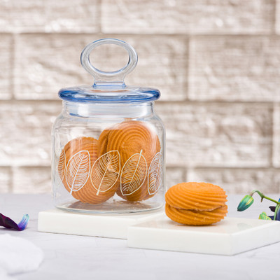 PASABAHCE Glass Pickle Jar  - 575 ml(White)