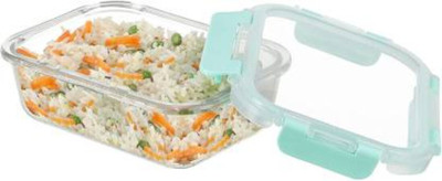 Flipkart SmartBuy Glass Grocery Container  - 1040 ml(Blue)