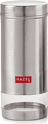 HAZEL Steel Grocery Container  - 950 ml(Silver)