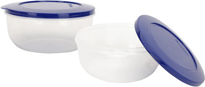 Flipkart SmartBuy Plastic Utility Container  - 400 ml(Pack of 2, Blue)