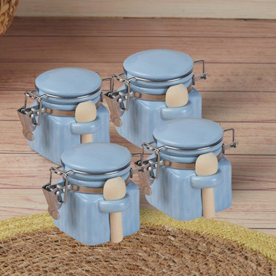 Kookee Plastic Utility Container  - 100 ml(Blue)