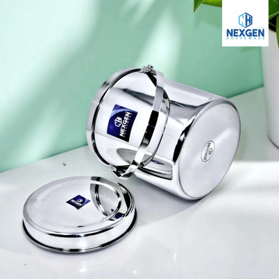 NEXGEN HOUSEWARE Stainless Steel Milk Container  - 1 L(Silver)