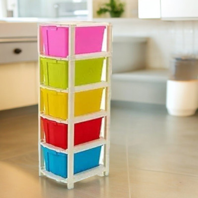Prime Plastic Plastic Utility Container  - 1000 ml(Multicolor)