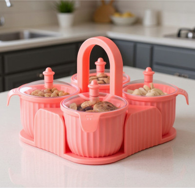 senoprime Plastic Utility Container  - 500 g(Pink)