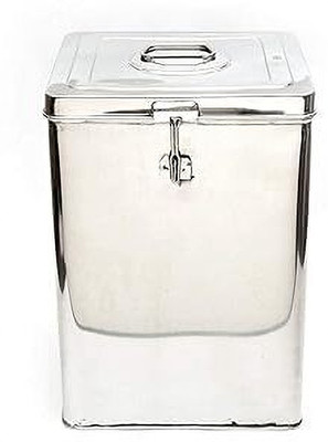 SHREE SAI TRADERS Stainless Steel Utility Container  - 5 kg(Silver)