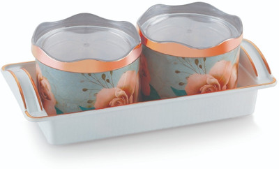 SUNLIFE Plastic Utility Container  - 700 ml(Pack of 2, Multicolor)