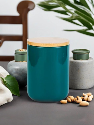 KUBER INDUSTRIES Ceramic Utility Container  - 800 ml(Pack of 2, Green)