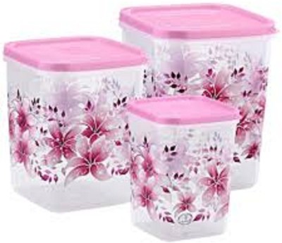 Sarojplasticce Plastic Utility Container  - 50 ml(Pack of 3, Pink)