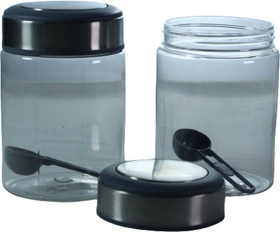 Janta Plastics Plastic Utility Container  - 1000 ml(Pack of 2, Multicolor)