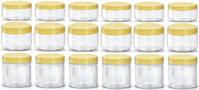 shree parshva Plastic Utility Container  - 150 ml, 200 ml, 250 ml(Pack of 18, Yellow)