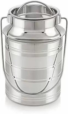 AXANIO Steel Milk Container  - 1 L(Silver)