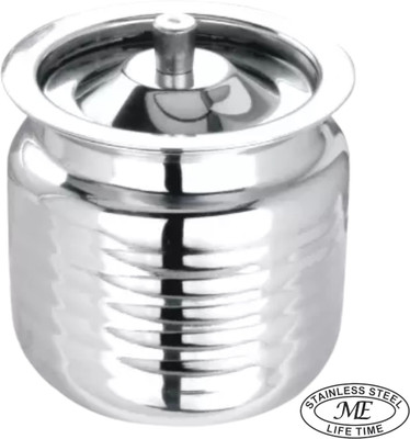 Mangleshwar Stainless Steel Utility Container  - 400 ml(Silver)