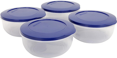 Flipkart SmartBuy Plastic Utility Container  - 2700 ml(Pack of 4, Blue)