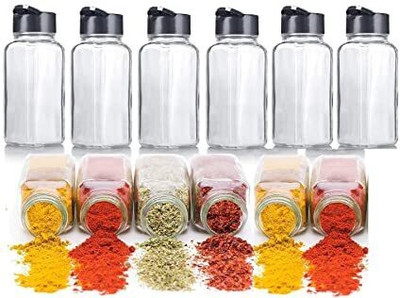 STARKENDY Plastic Grocery Container  - 120 ml(Pack of 6, Clear)
