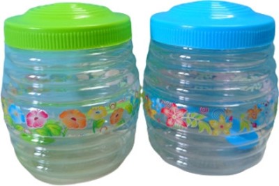 Ketu plastic Plastic Grocery Container  - 500 ml(Pack of 4, Multicolor)
