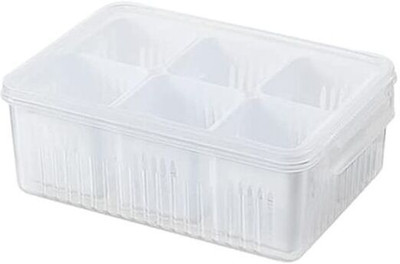 Ecodex Plastic Fridge Container  - 2300 ml(White)