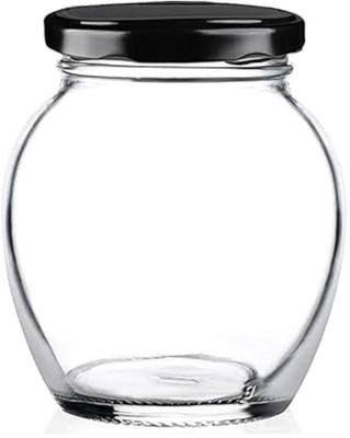 TINSUHG Glass Grocery Container  - 400 ml(Black)