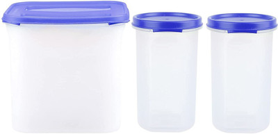 Cutting EDGE Plastic Utility Container  - 4.5 L, 585 ml(Pack of 3, Blue)