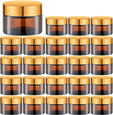 bhindustry Glass Utility Container  - 30 g(Pack of 24, Clear)