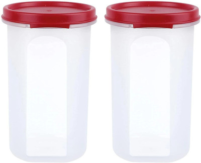 Flipkart SmartBuy Plastic Utility Container  - 585 ml(Pack of 2, Red)