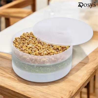 Aosys Plastic Sprout Maker  - 1500 ml(White)